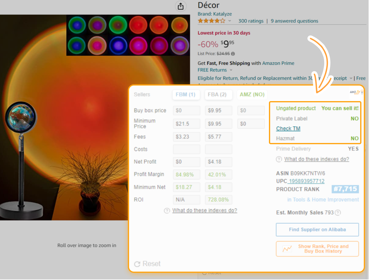How to analyze potential products with AMZScout