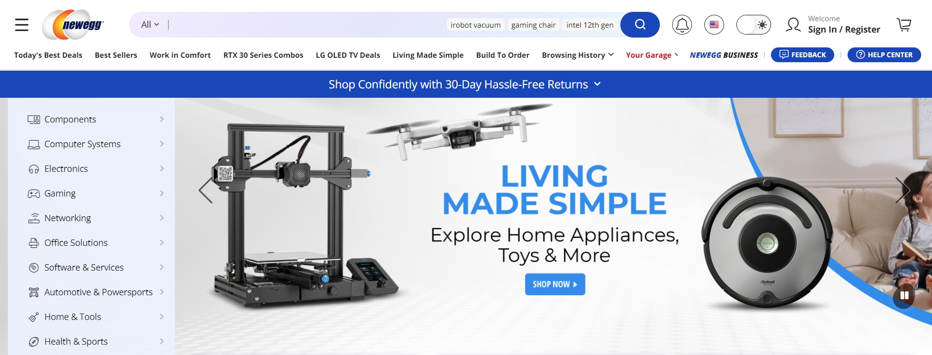 Newegg is one of the best international marketplaces