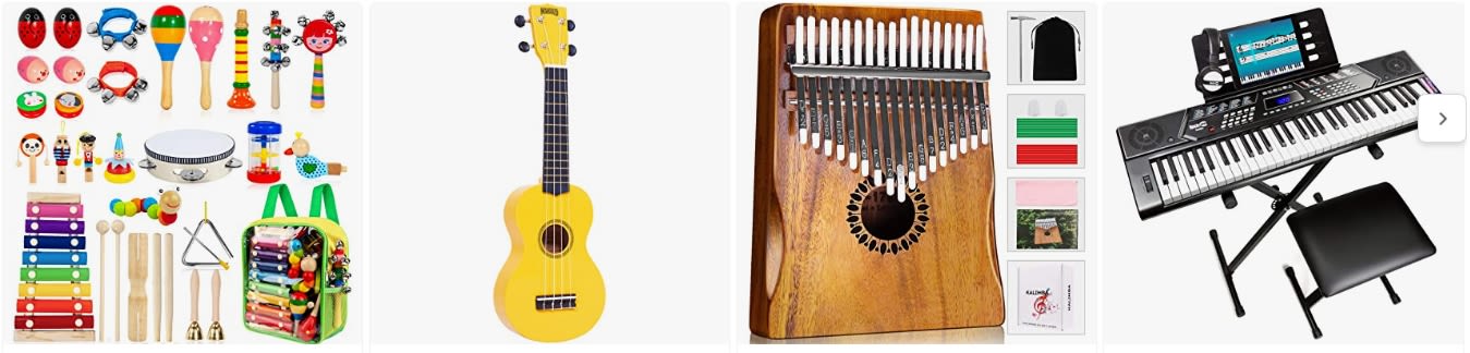 Best items to flip are Musical Instruments