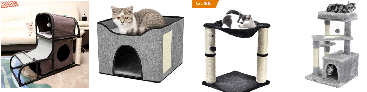Cat house are one of the best pet supplies dropshipping products 