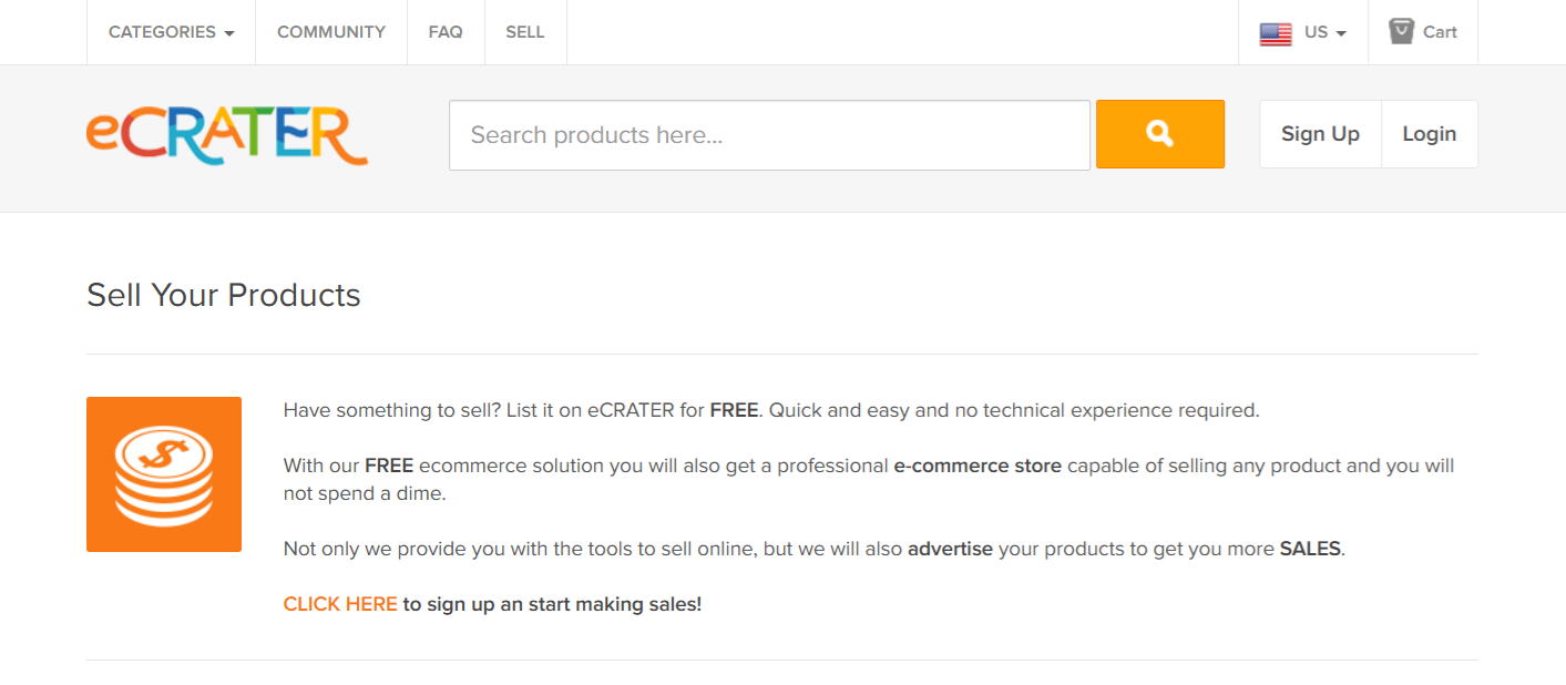 Sell on eCRATER Sell on eCRATER