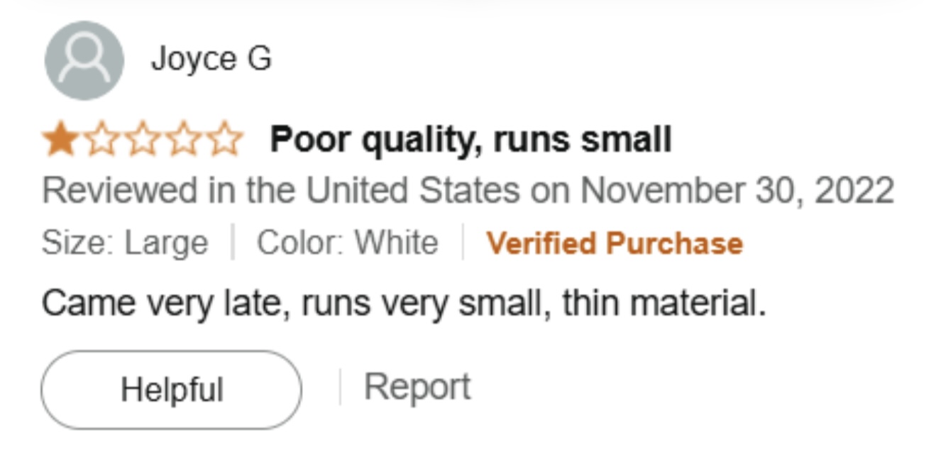 Amazon Negative Reviews 2