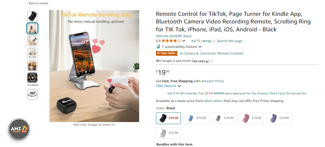 TikTok Viral: scrolling ring