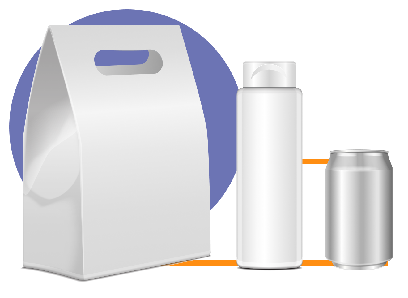 Food and beverages are examples of white-label products