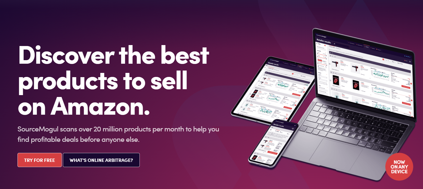 Tactical Arbitrage vs. SourceMogul comparison