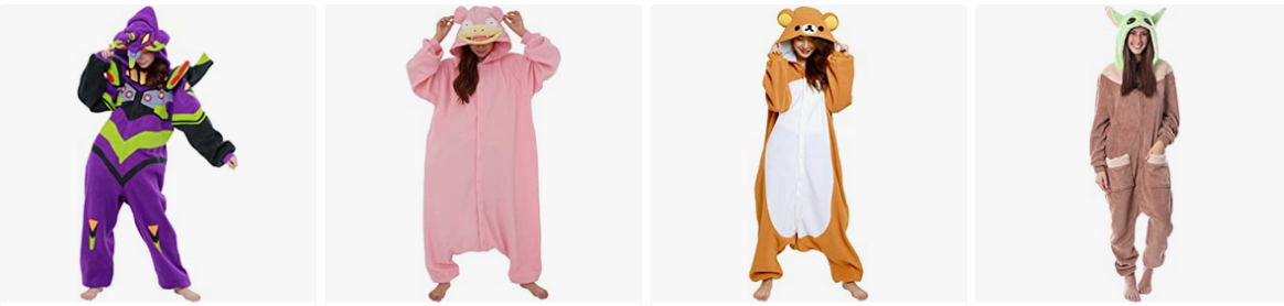 Tendencias de productos de invierno - Kigurumi para adultos