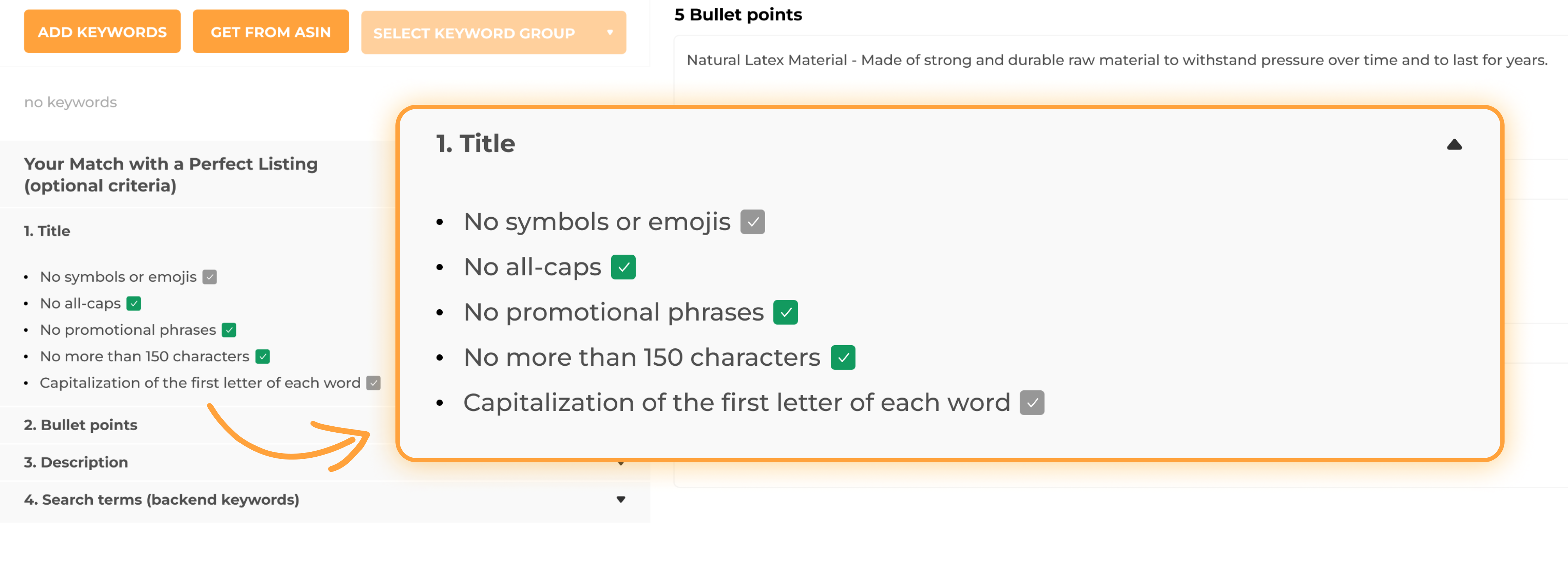 Check your Match with a Perfect Listing