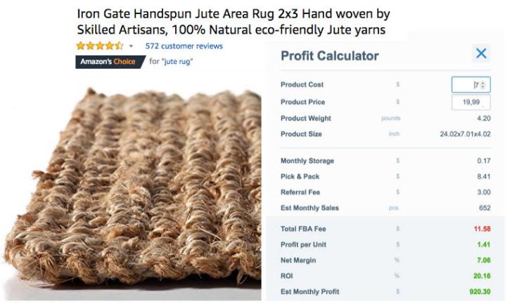 Products from India Jute Rugs Amazon