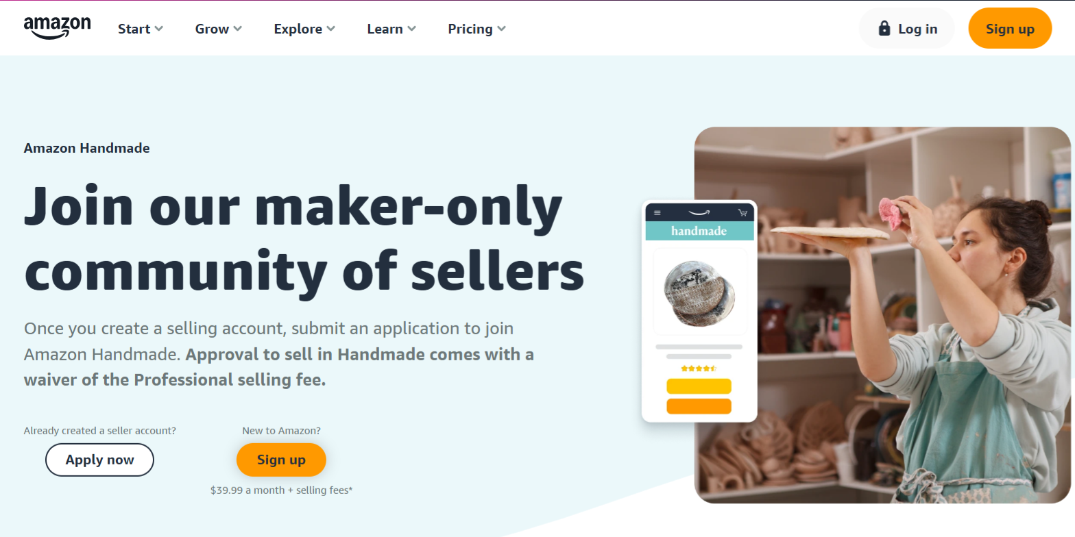 Sell on Amazon Handmade Sell on Amazon Handmade