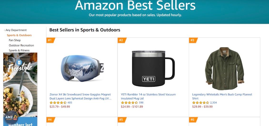 Best Sellers Lists Best Sellers Lists
