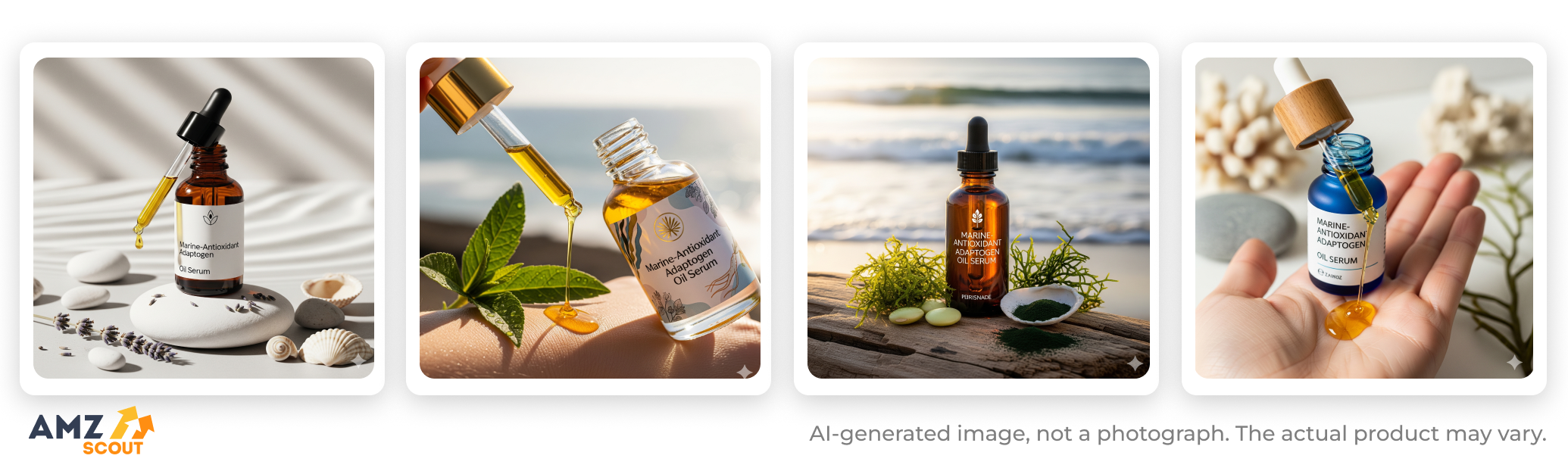 Marine-Antioxidant Adaptogen Oil Serum