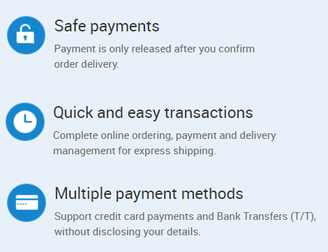 Ways to securely buy on Alibaba 