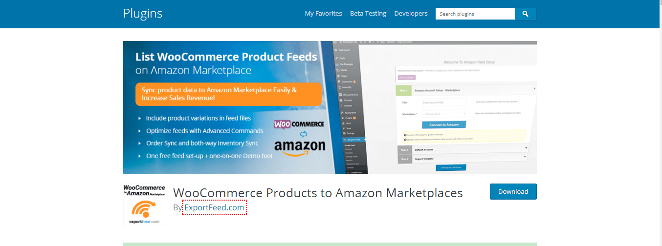 Plugin to upload WooCommerce Products to Amazon Marketplaces
