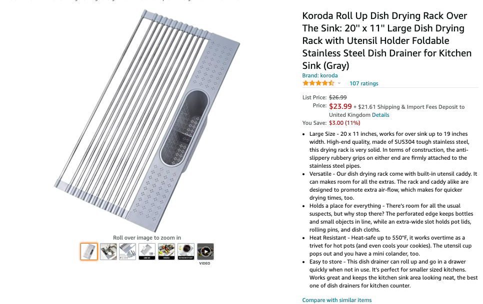 Beispiel für die Bedeutung von Produktbewertungen