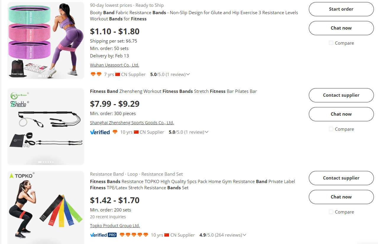 Dropshipping sports products