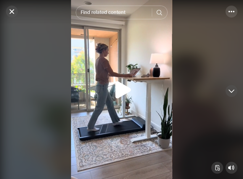 TikTok Viral: standing desk treadmill TikTok Viral: standing desk treadmill