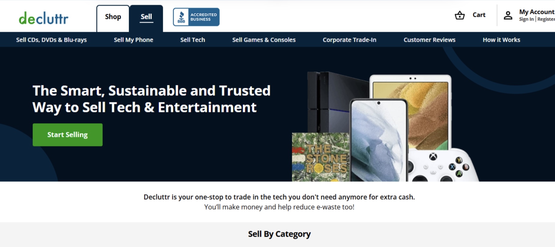 Sites like eBay - Decluttr