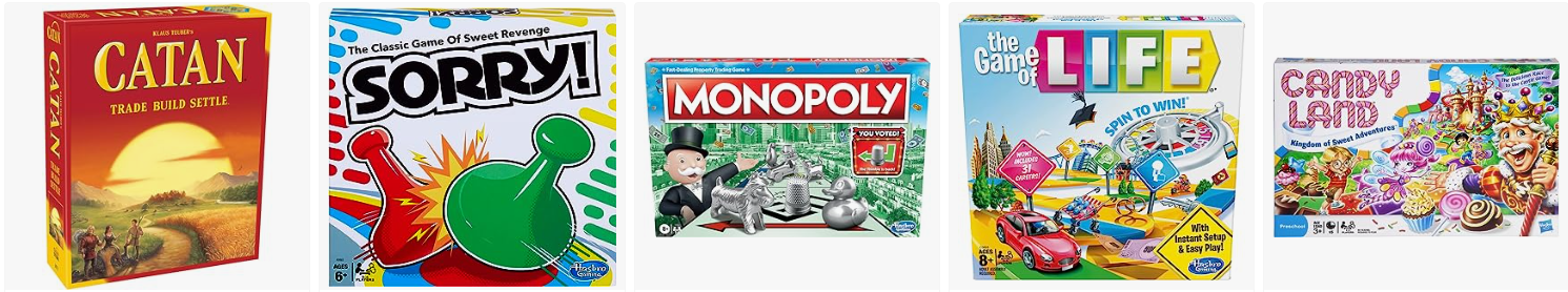 Board Games are one of the best items to resell in 2025