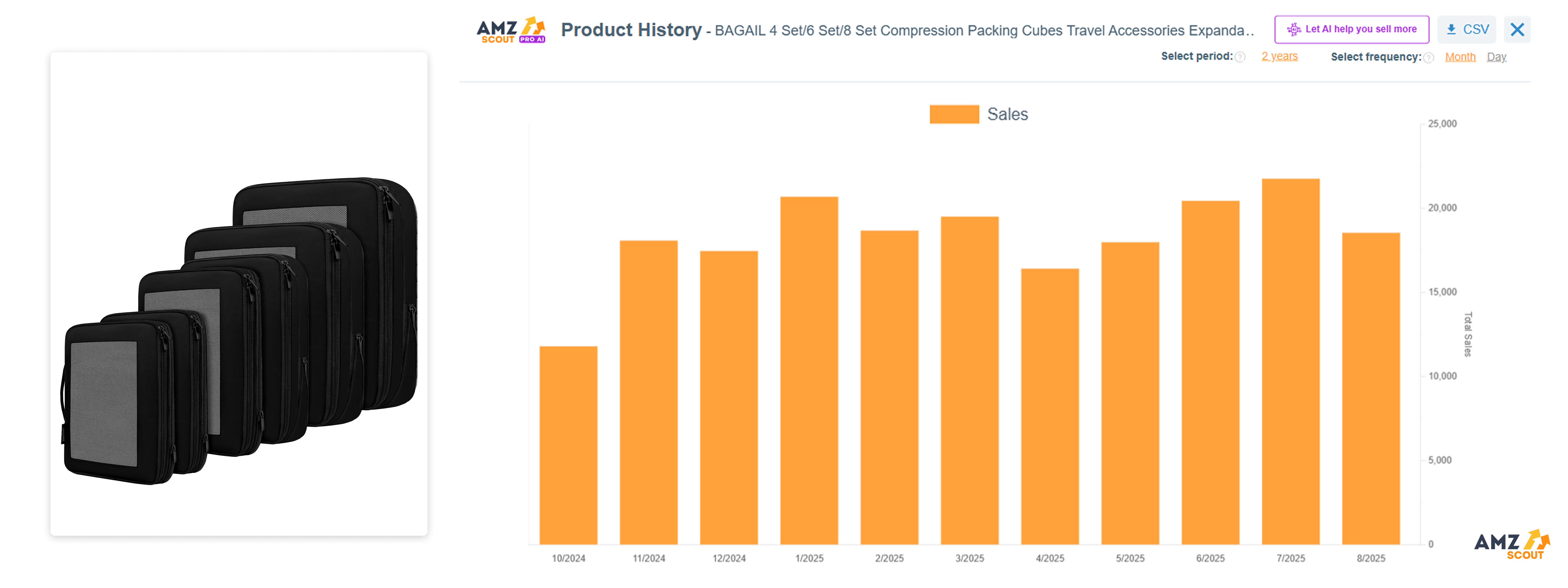 Travel Compression Packing Cubes (Best Items to Dropship)