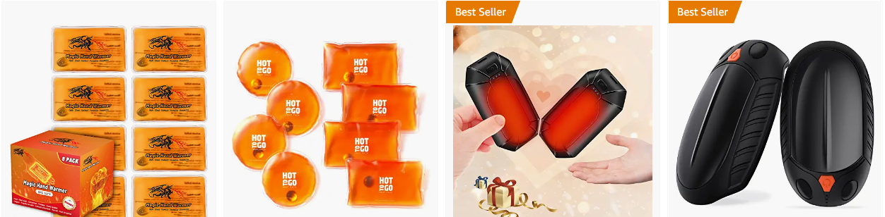 Winter Product Trends - Reusable Hand Warmers