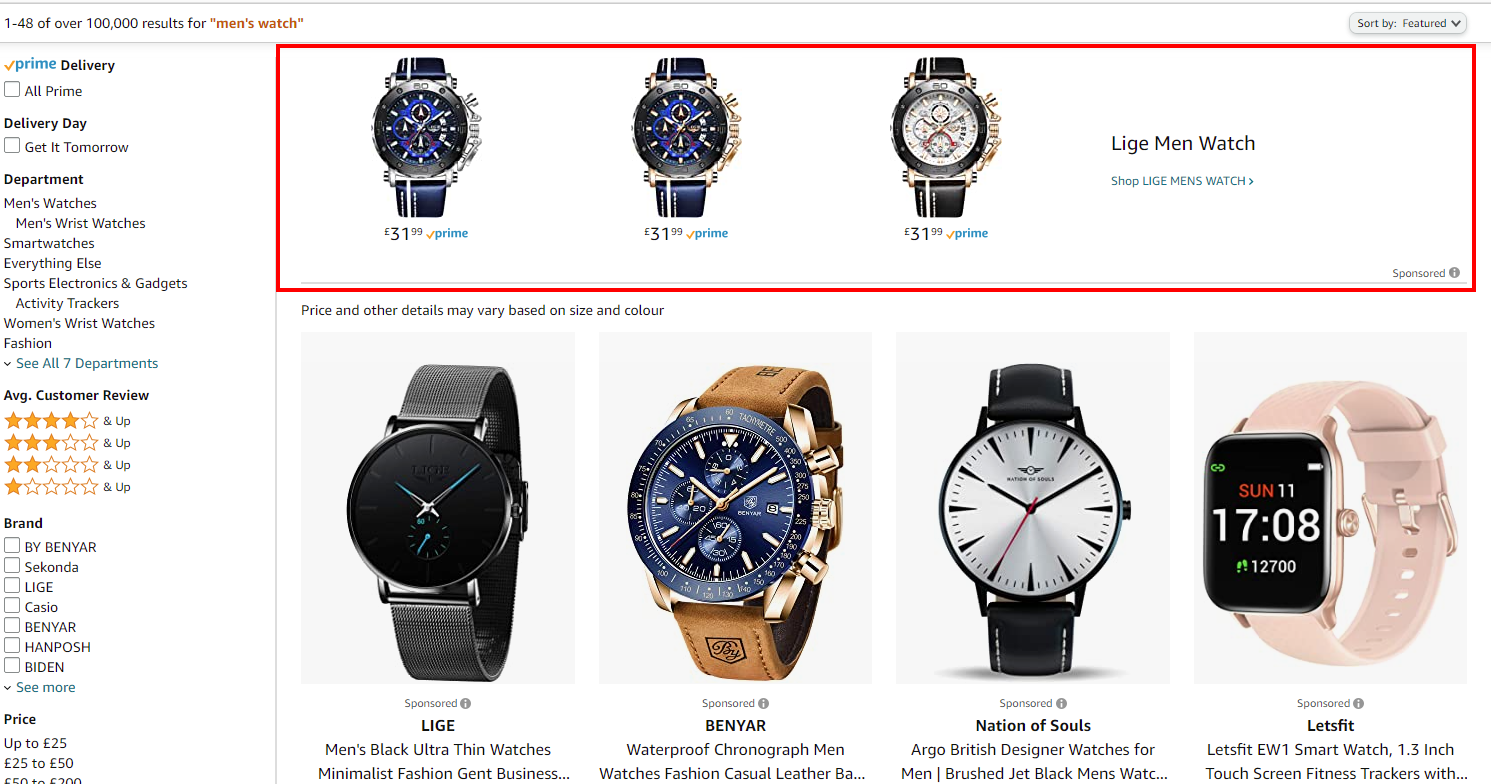 What are Headline Search Ads on Amazon