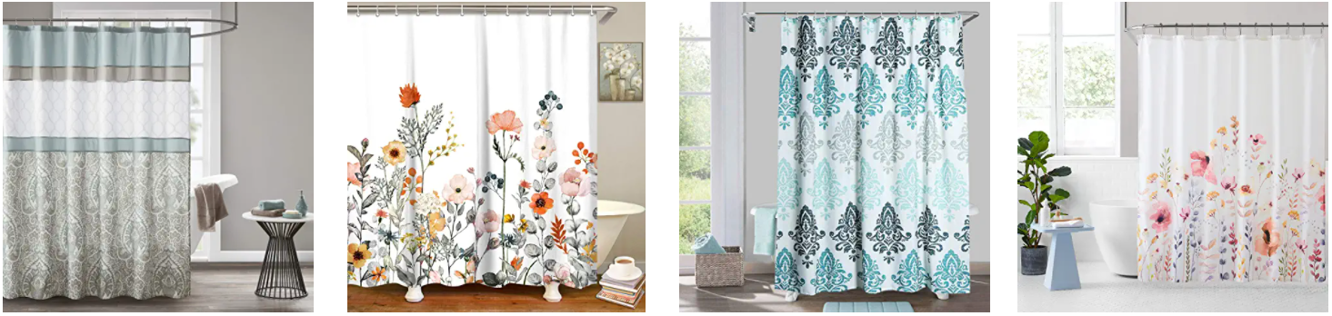 Shower curtains is one of the best home & kitchen dropshipping products 