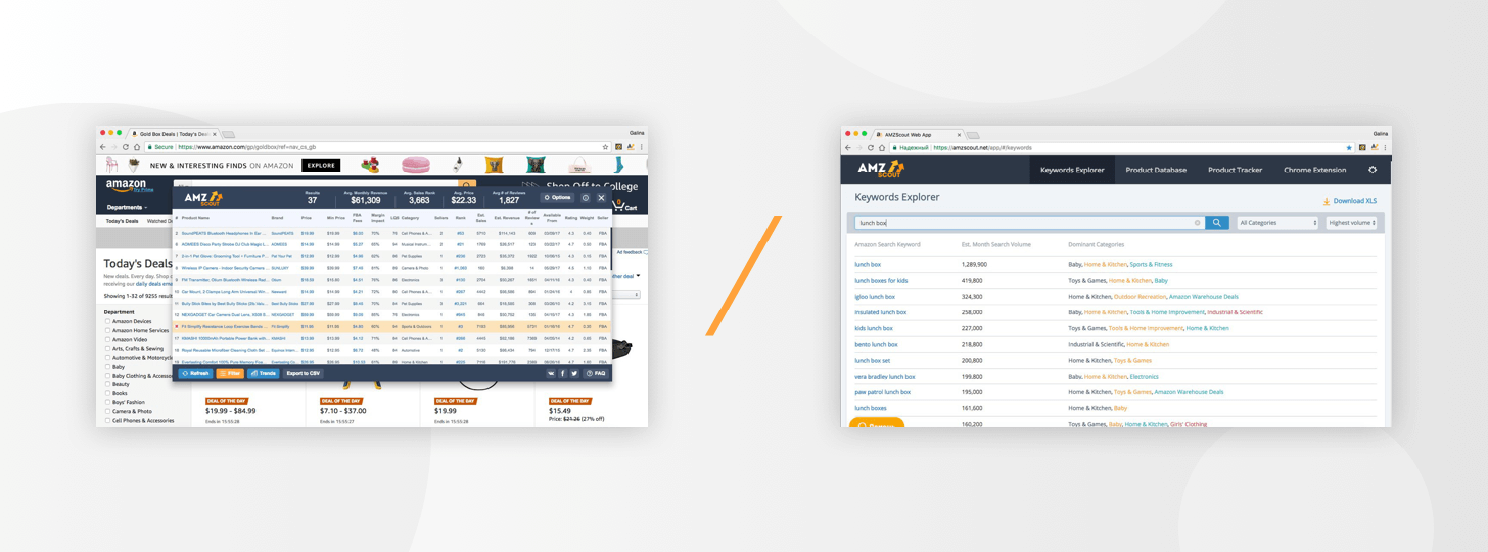 Difference Extension and Web App