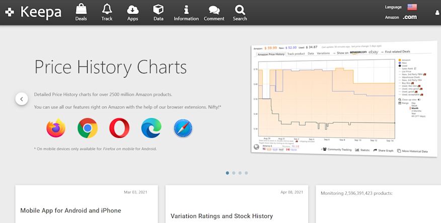 Keepa Review: Tools, Pricing, Alternatives