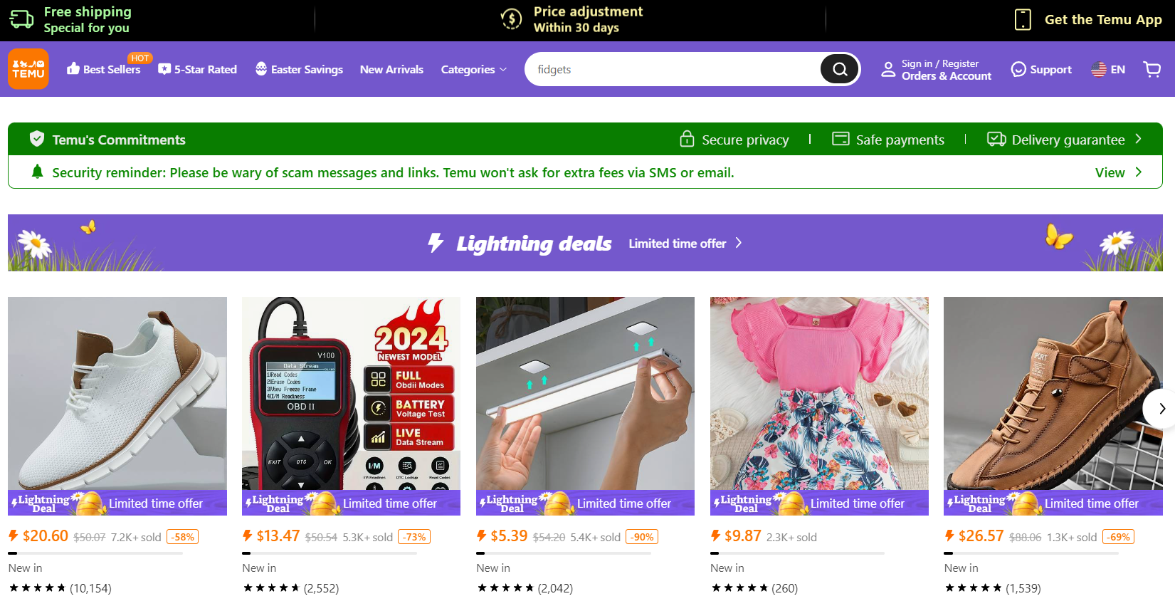 Temu is One of the Best Sites like eBay 