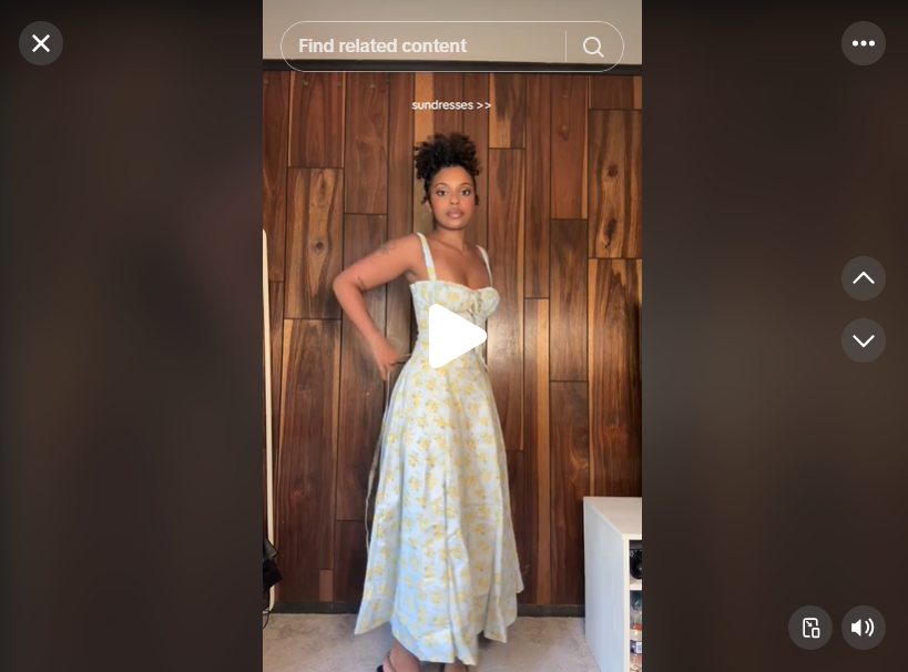 TikTok Viral: sundress
