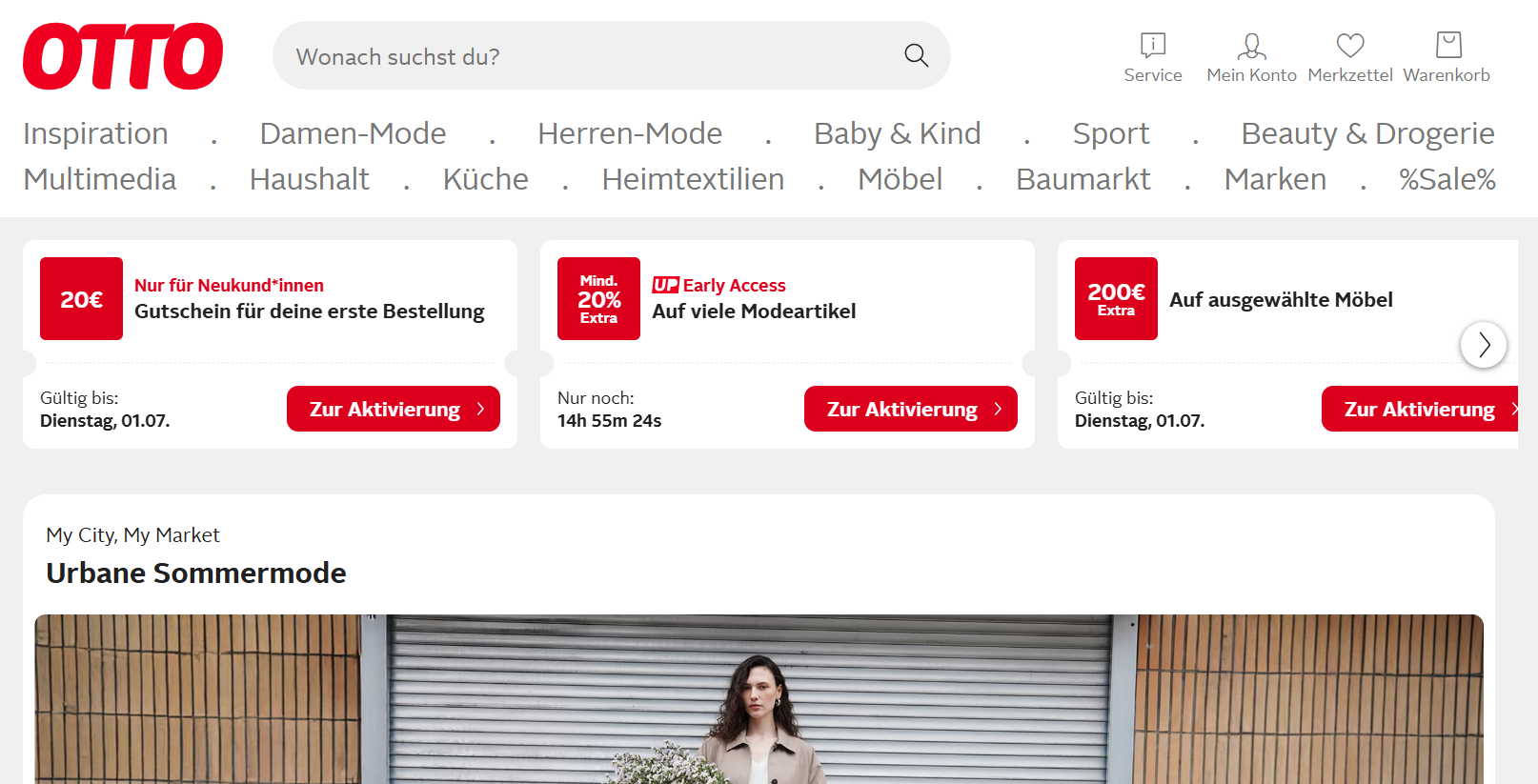 Otto is one of Amazon's main competitors