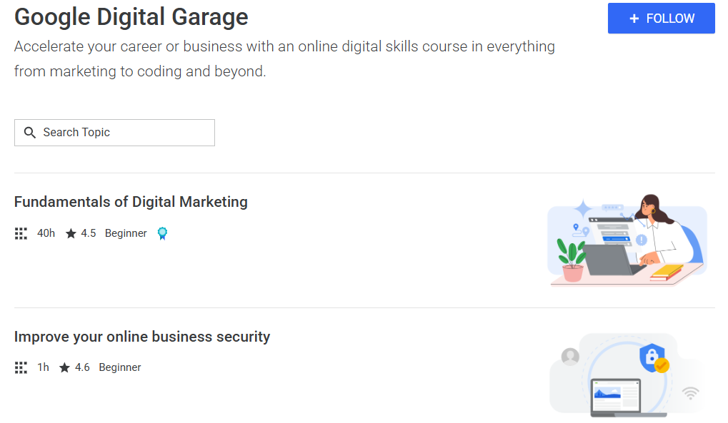 Google Digital Garage