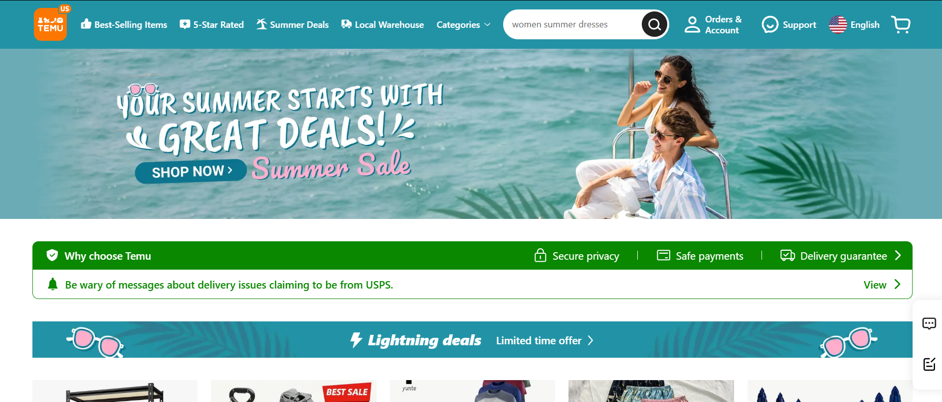 Temu is one of Amazon's main competitors