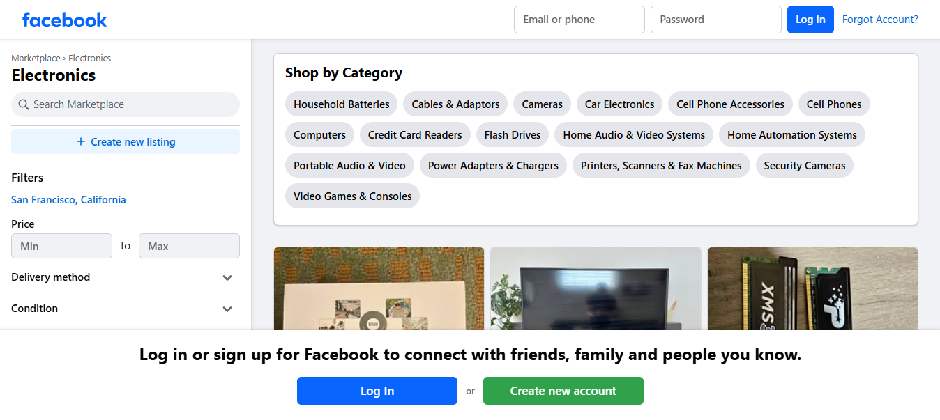 Facebook Marketplace Facebook Marketplace