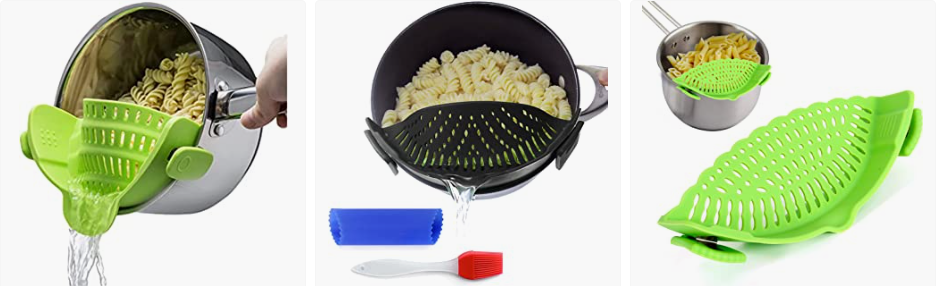 Snap Pasta Strainer is one of Amazon trending products