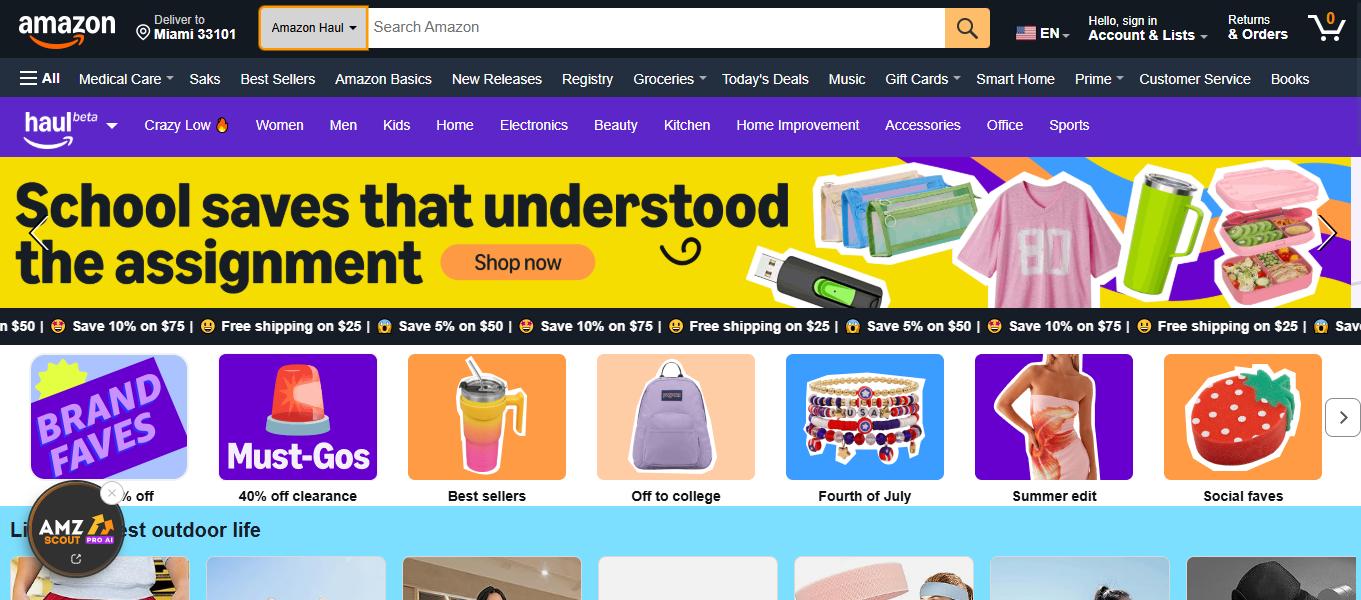 What is Amazon Haul 1 What is Amazon Haul 1