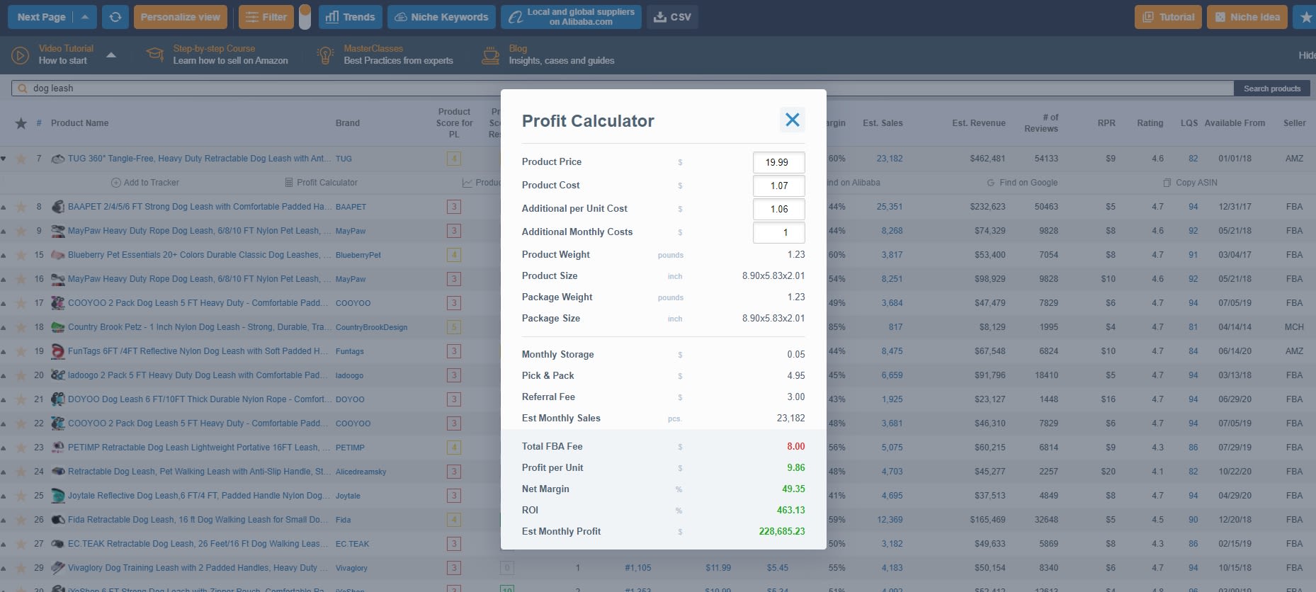 How to evaluate the market with AMZScout PRO Extension