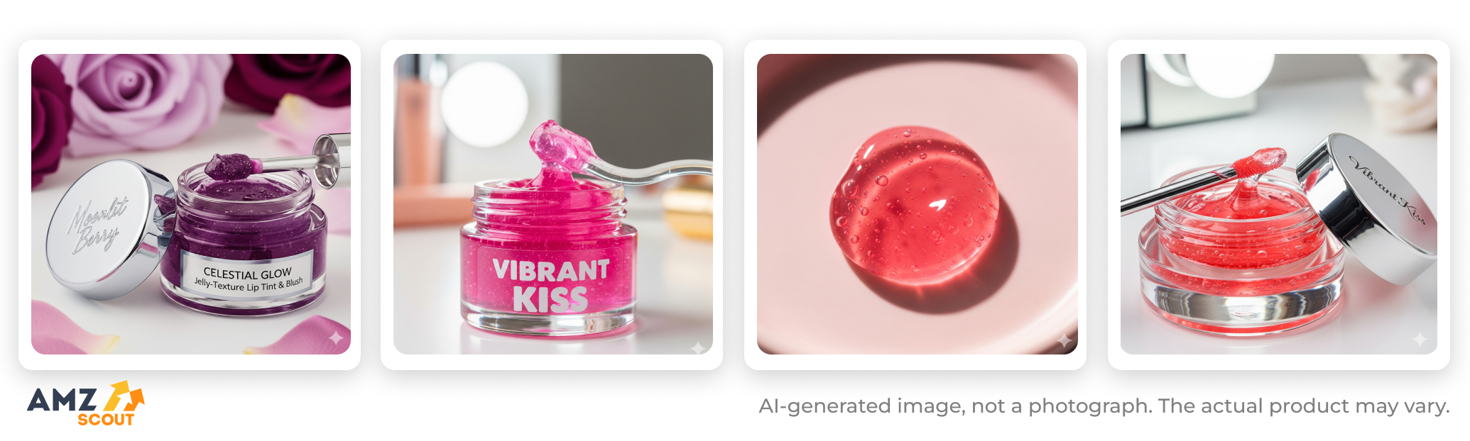 Jelly‑Texture Lip Tint or Blush