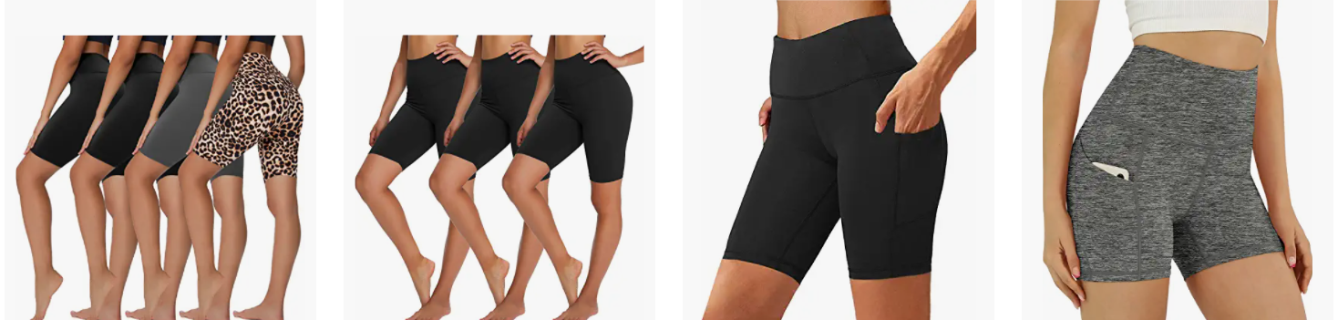Biker shorts are one of the best sports & outdoors dropshipping products 