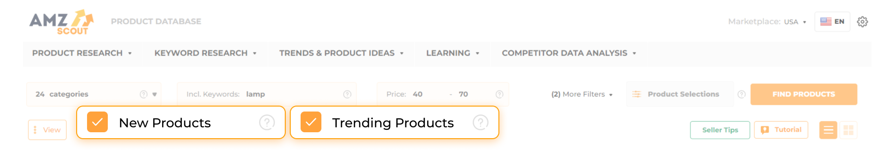New + Trending Products Boxes New + Trenging Products Boxes