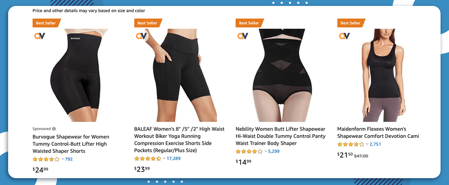 Shapewear - best products to sell on amazon #6
