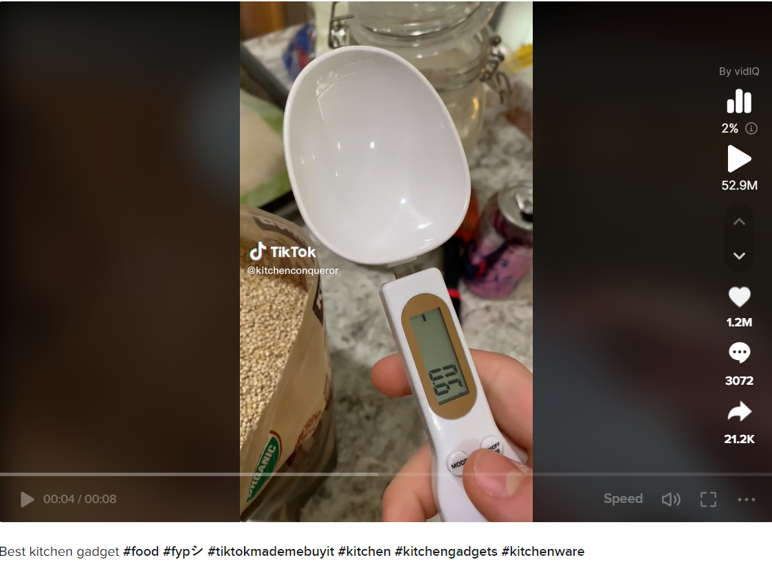 Tik tok made me buy it - Digital Measuring Spoon