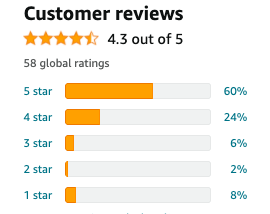 Customer reviews screenshot

