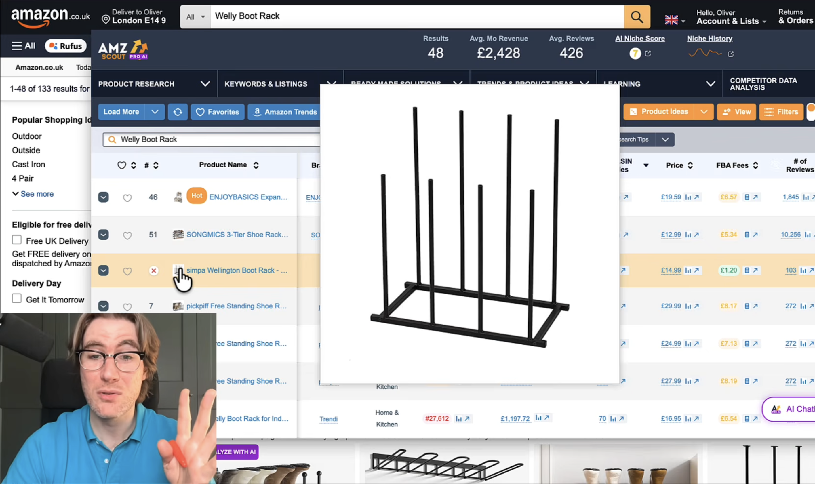 Oliver Denyer, an Amazon expert