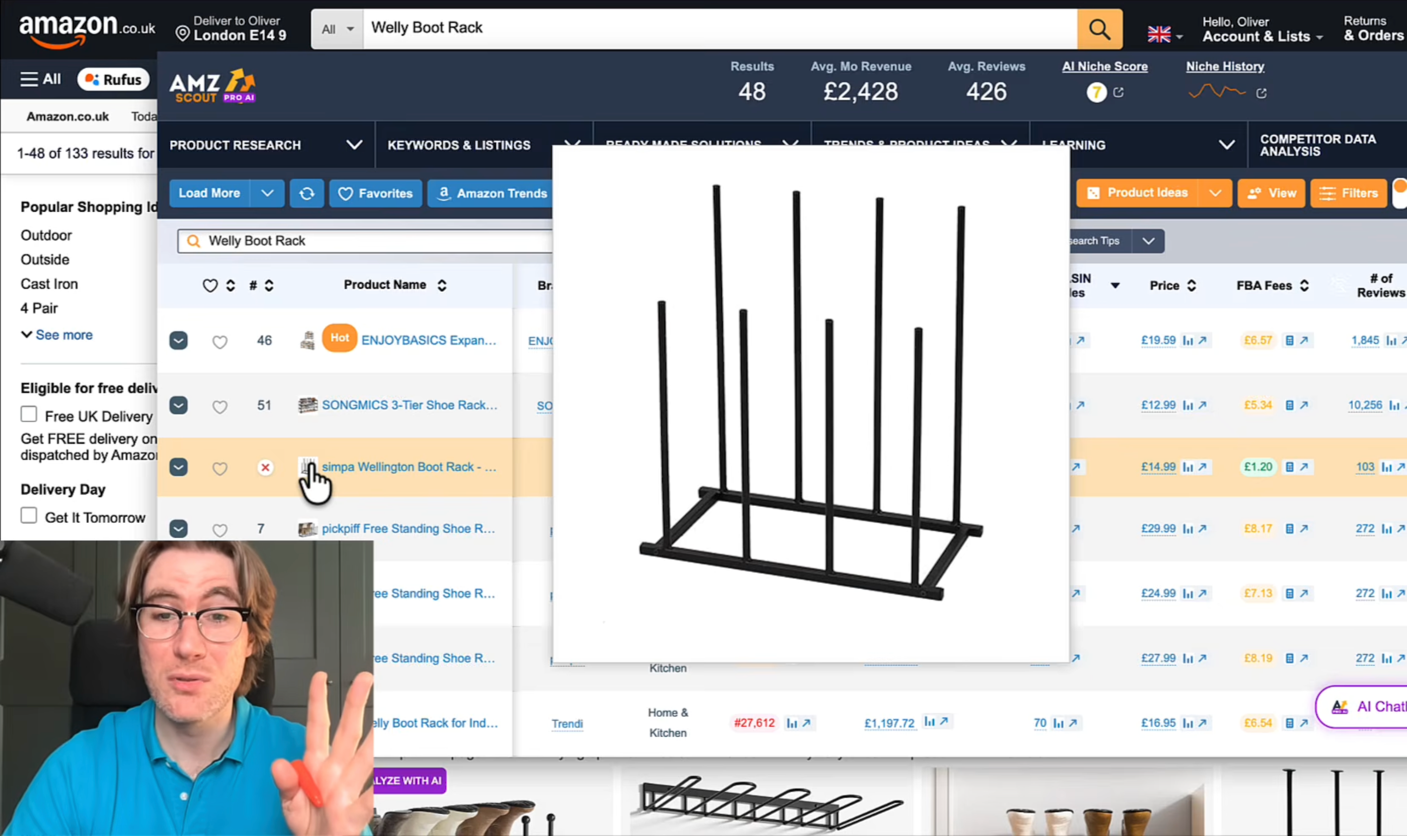 Oliver Denyer, an Amazon expert Oliver Denyer, an Amazon expert