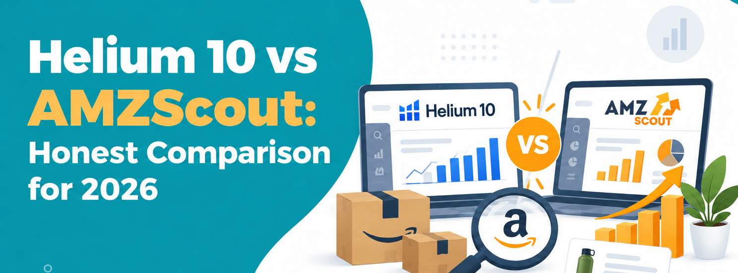 Hero Image (Helium 10 vs AMZScout in 2026)