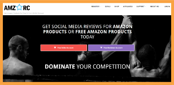 AMZRC is one of the Amazon Review Trader Sites
