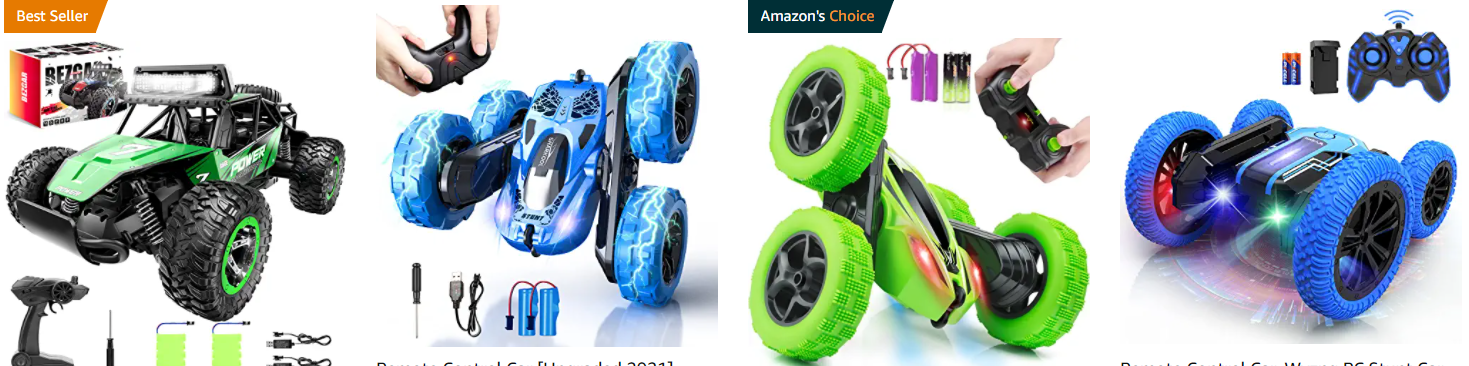 Remote control car is one of the best toys and games dropshipping products 