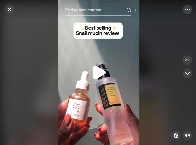 TikTok Viral: snail mucin serum snail mucin serum