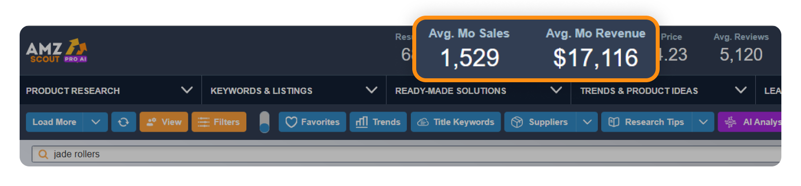 Jade Rollers Sales Data Jade Rollers Sales Data